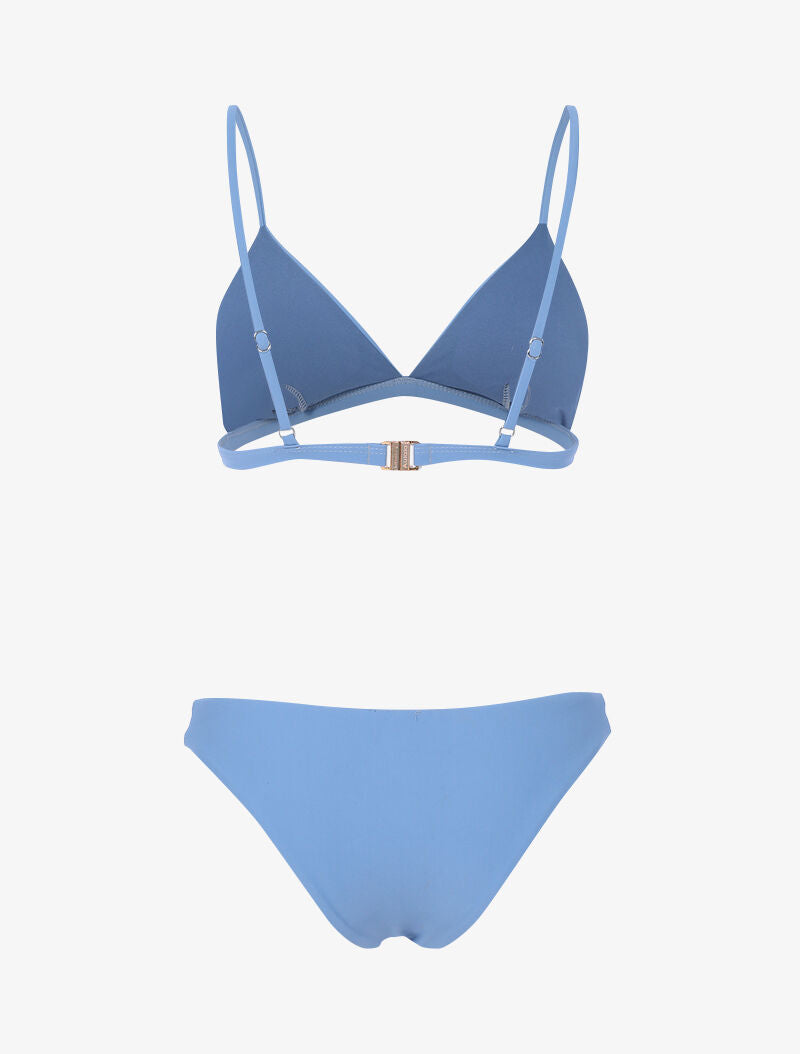 Bikini basique triangle - bleu - 2