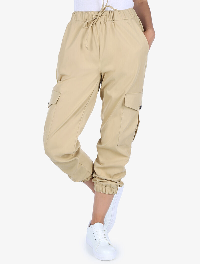 7/8-Cargo-Hose - beige