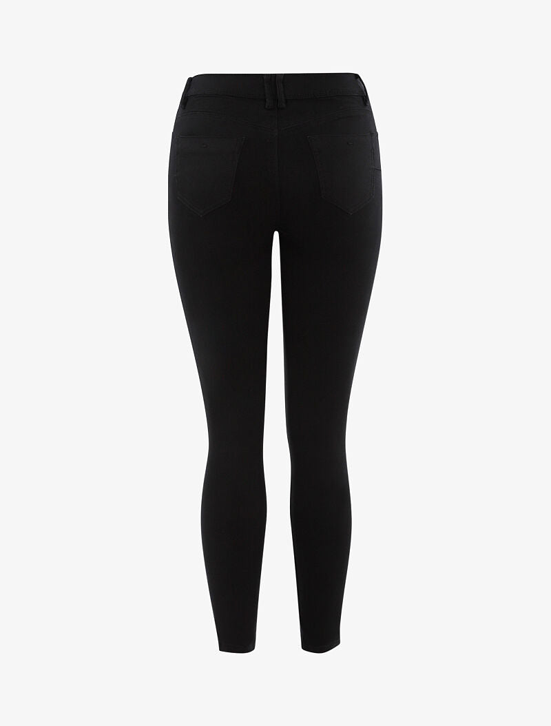 Jean basique push-up à taille haute - noir - 2