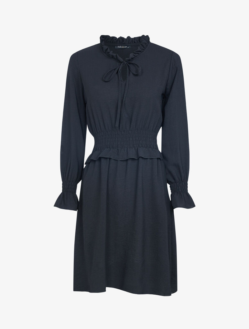 Robe patineuse à volants - noir - 2