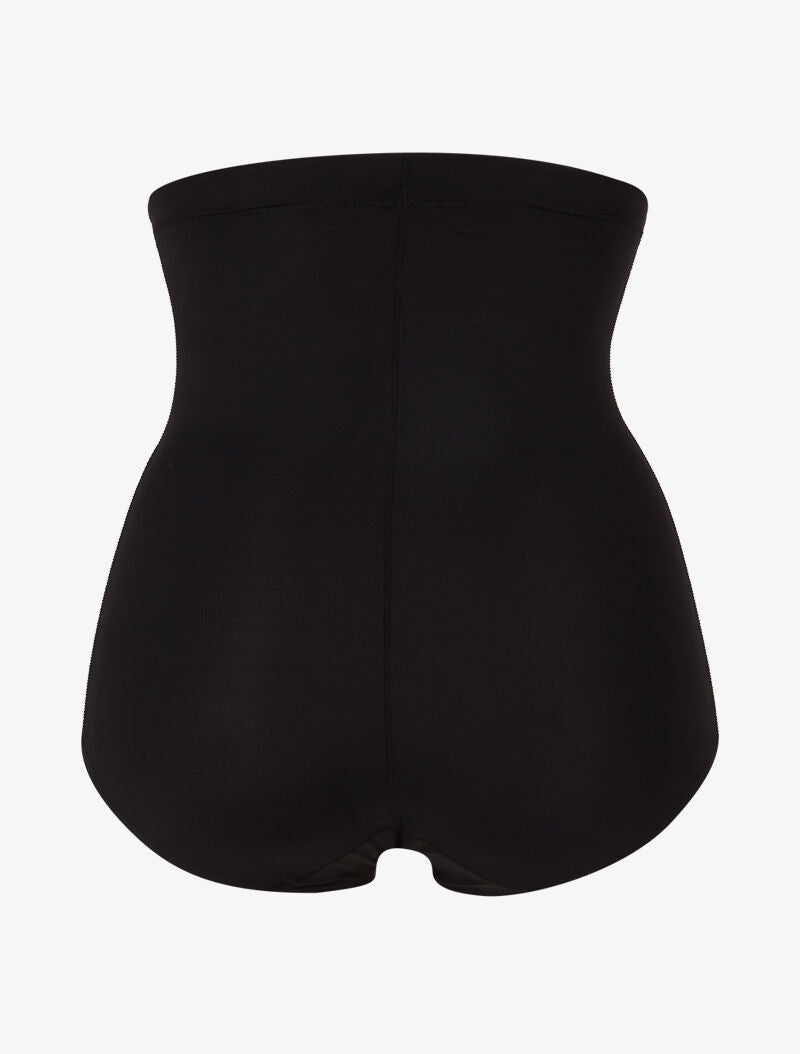 Culotte gainante unie - noir - 2