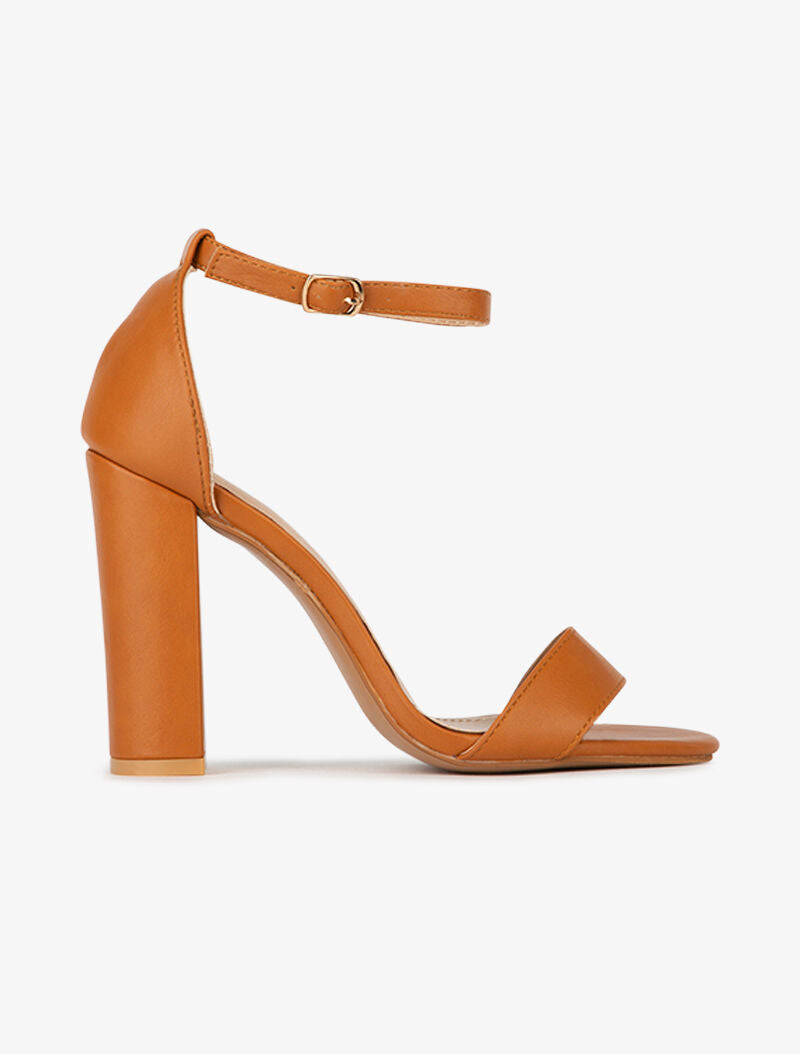 Sandales hautes casual - camel - 1