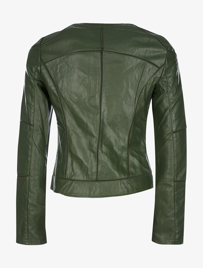 Veste à empiècements - kaki - 2