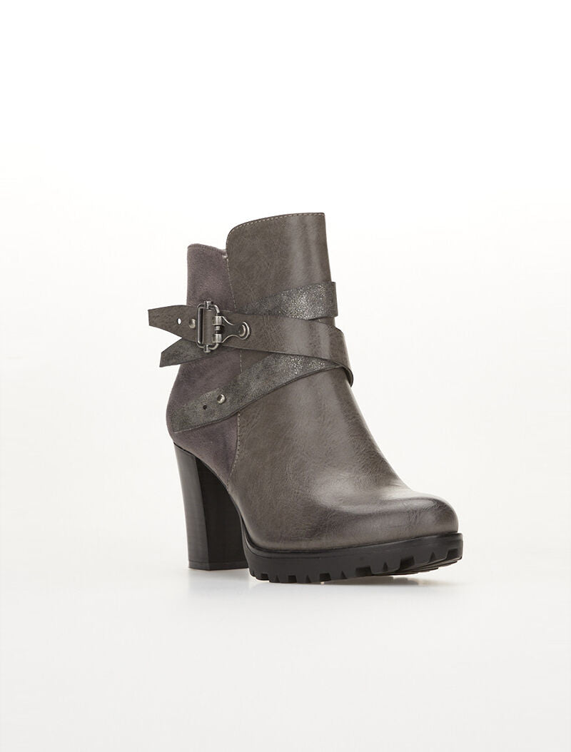 Boots dos suédine - gris foncé - 2