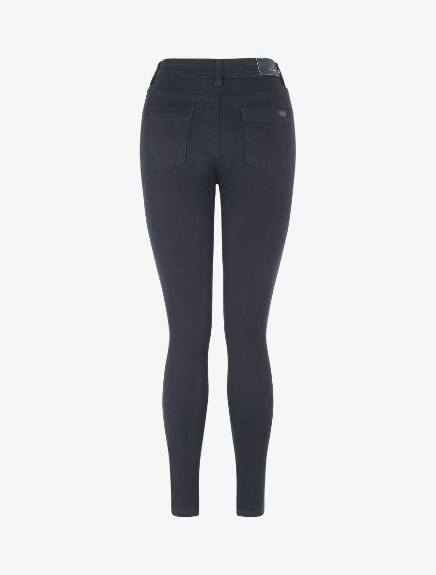 Jean uni coupe slim - Marine - 2