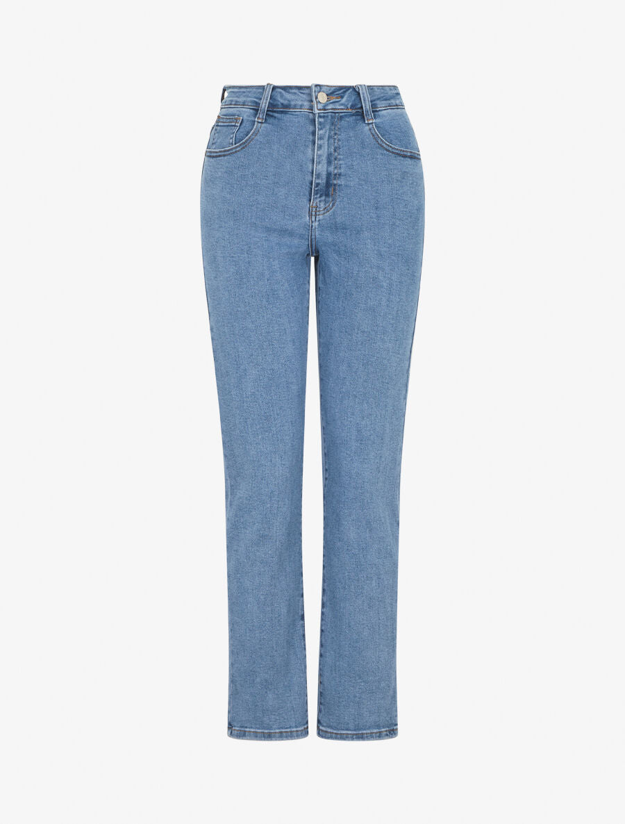 Jean classique coupe droite - Bleu - 4