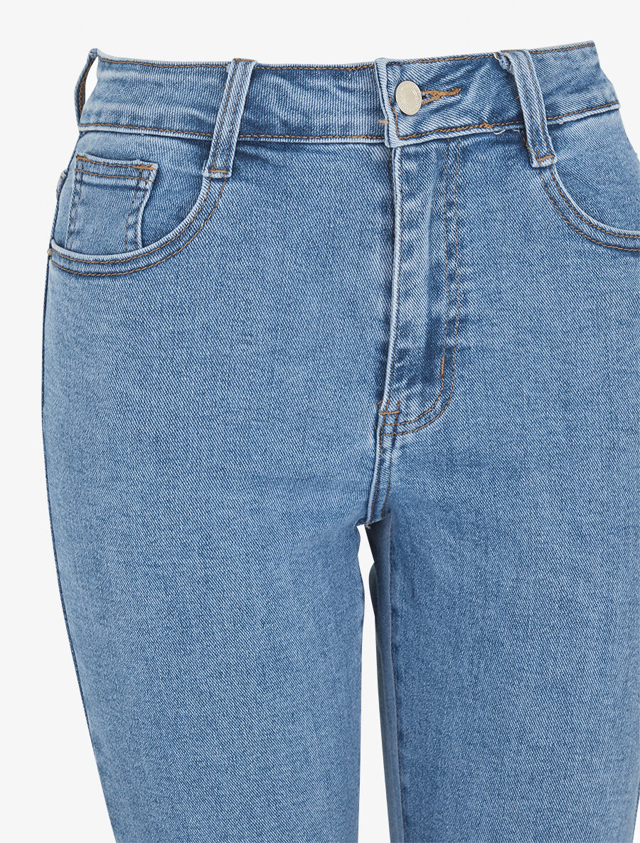 Jean classique coupe droite - Bleu - 3