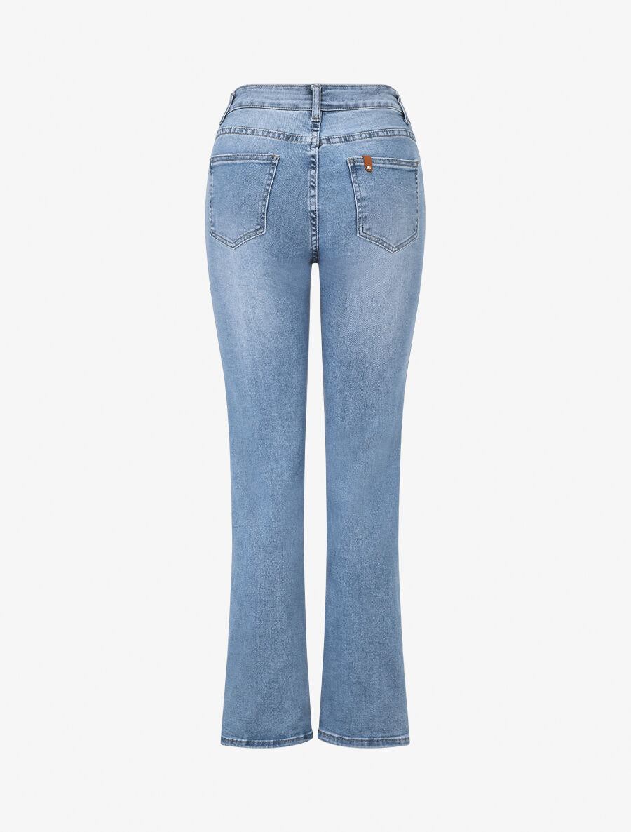 Jean standard coupe slim - Bleu - 2