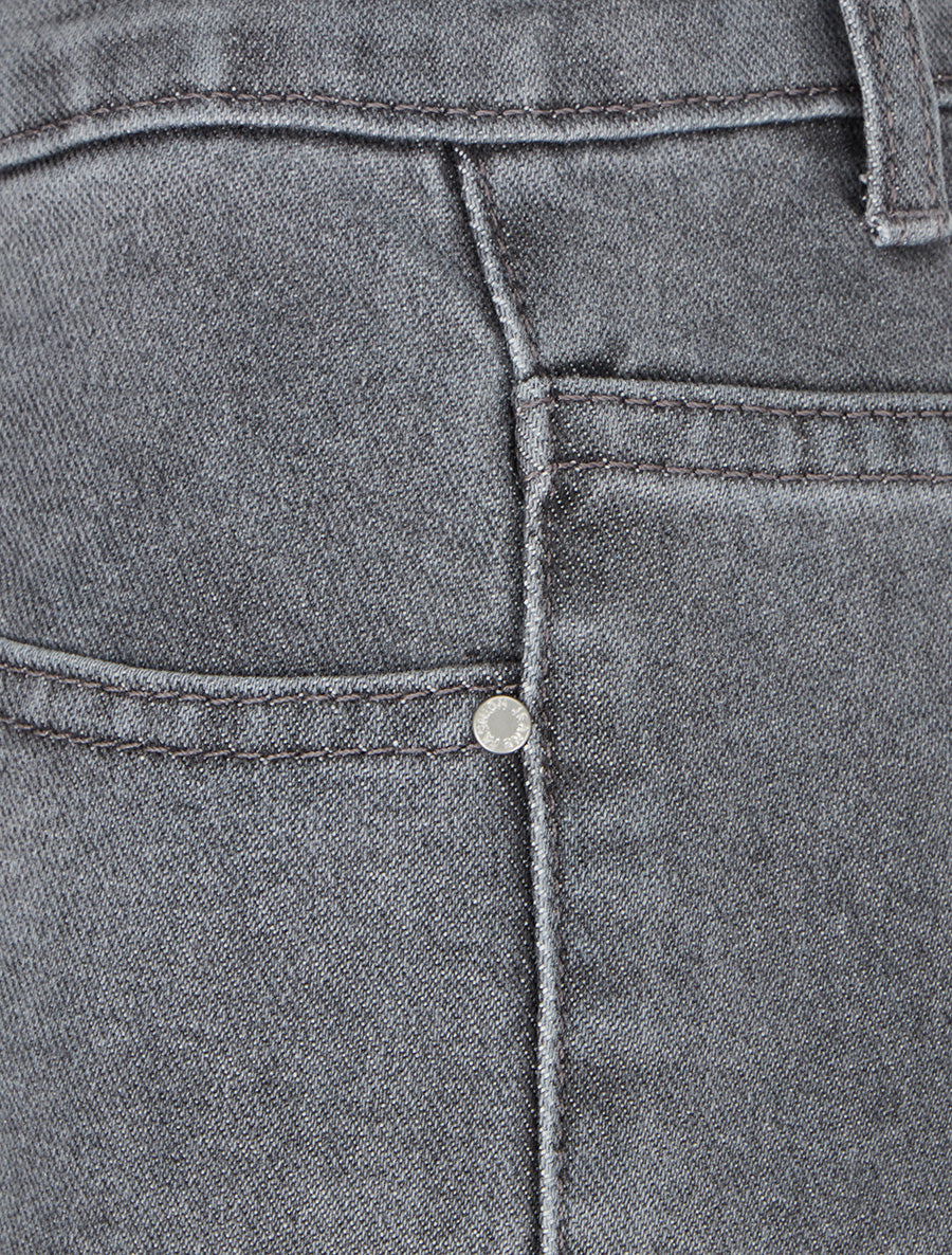 Jean standard coupe flare - Gris - 3
