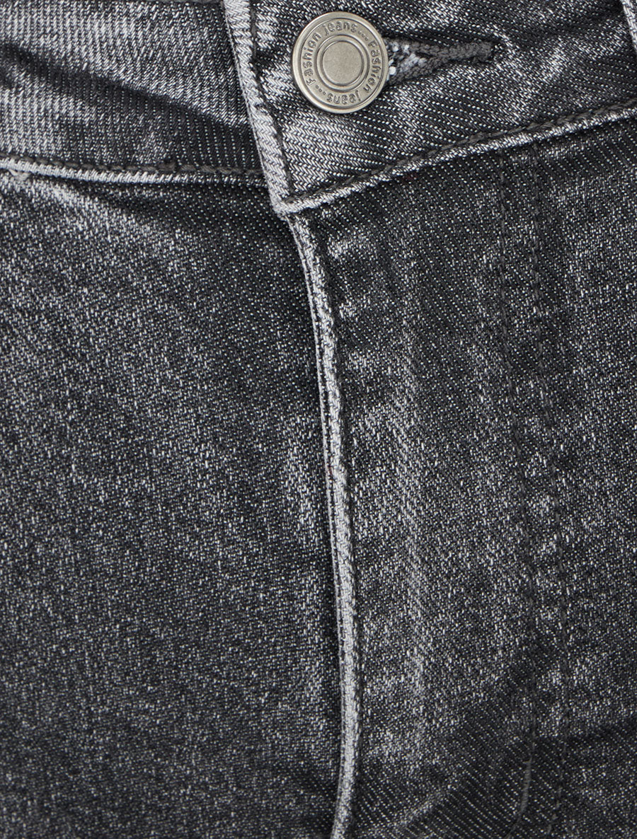 Jean standard coupe droite - Gris - 3
