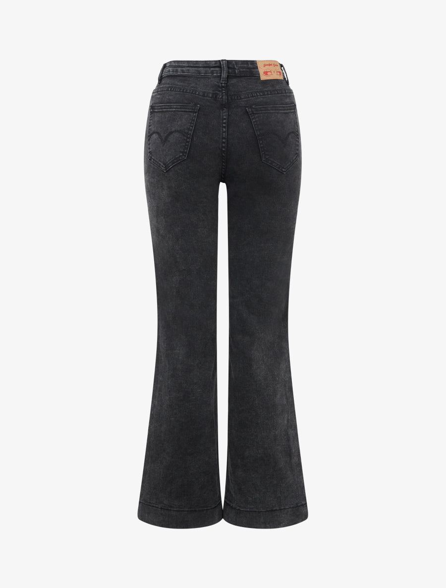 Jean classique coupe droite - Gris - 2
