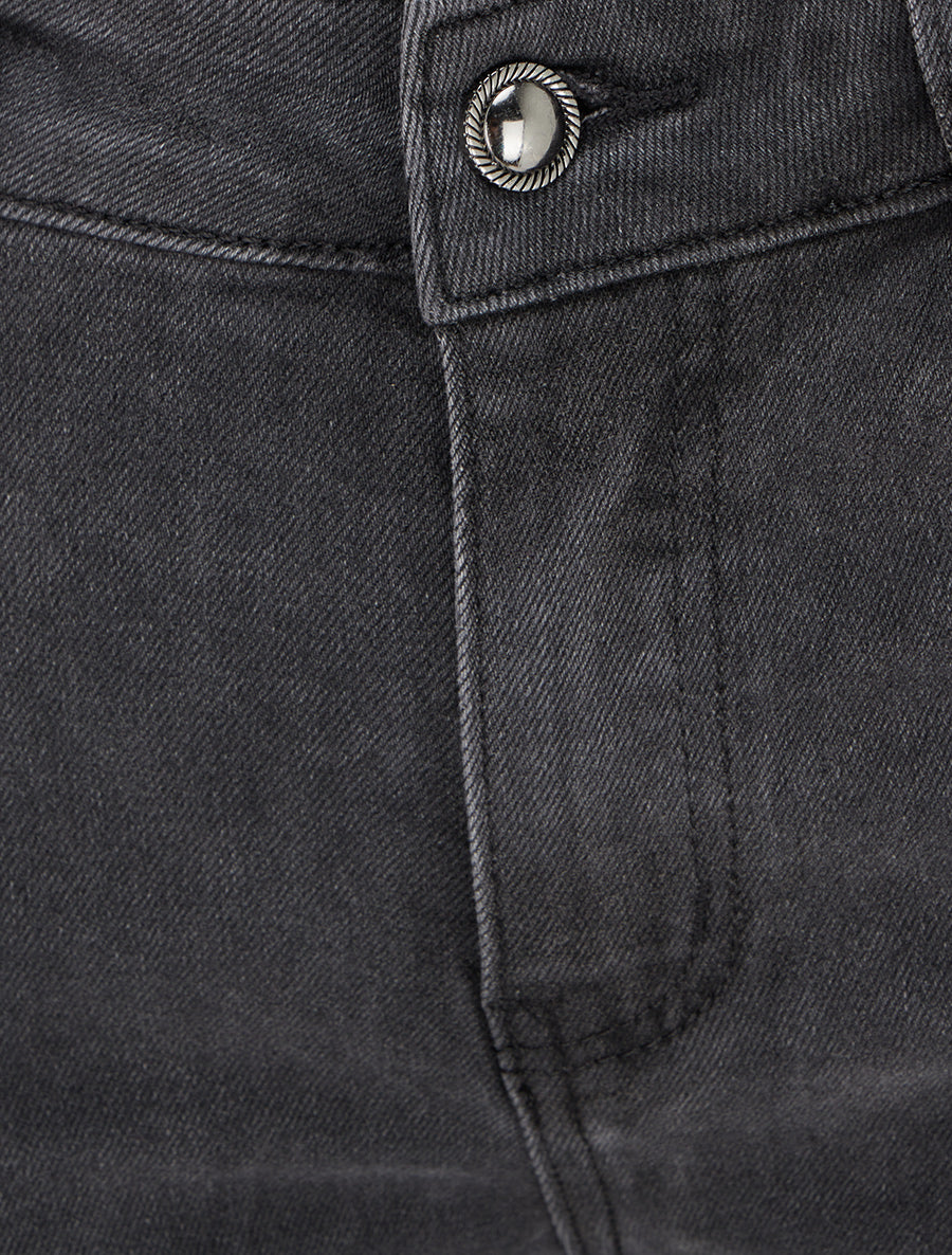 Jean standard coupe flare - Gris - 3