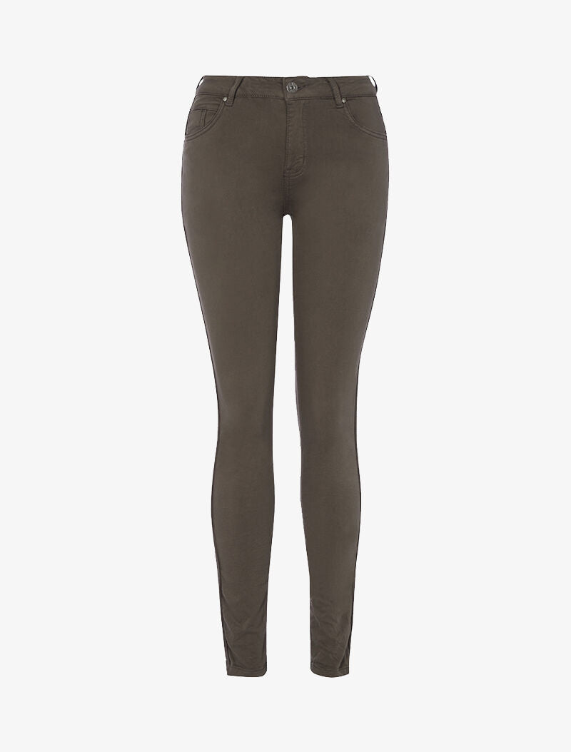 Jean basique coupe droite - Marron - 1