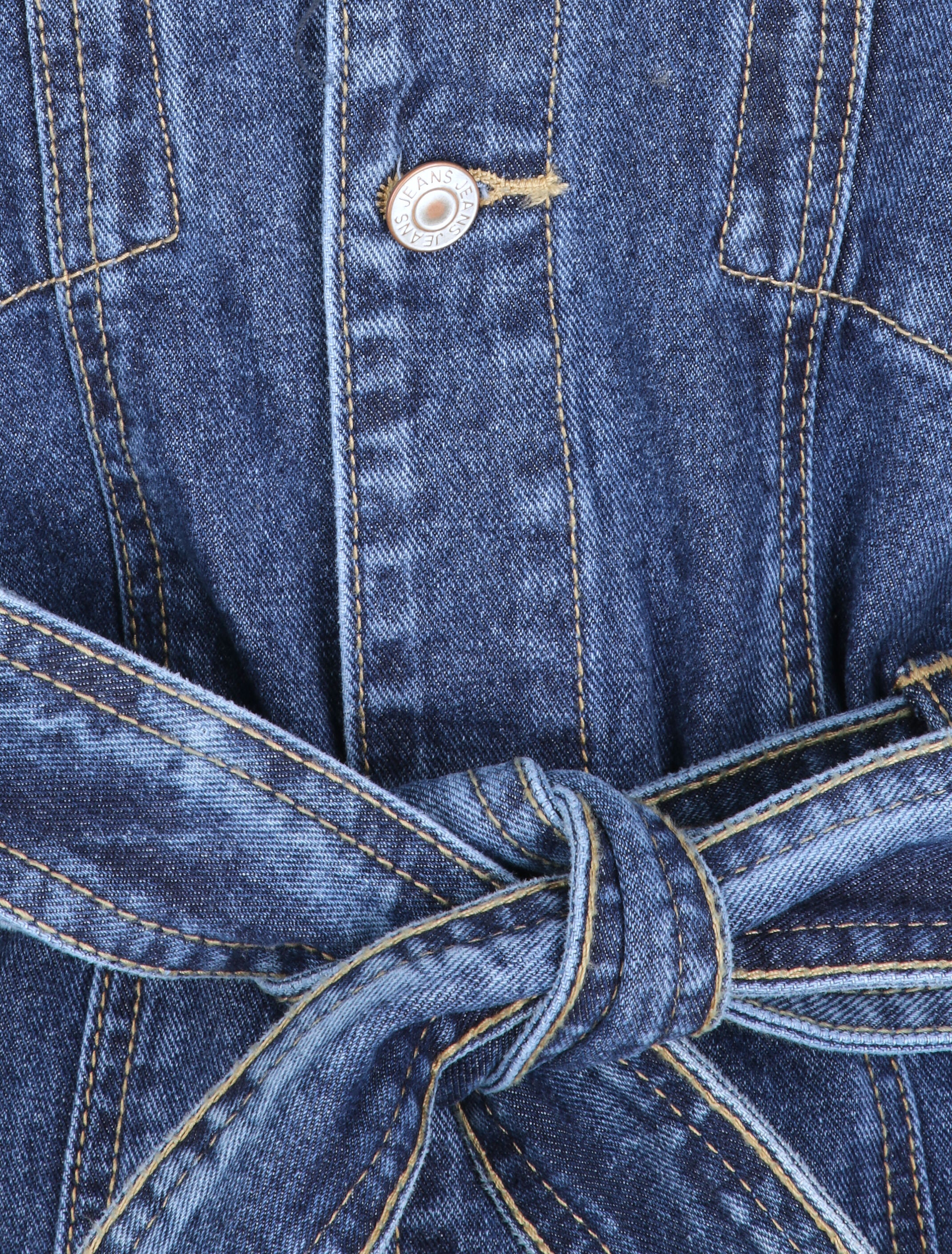 Veste en jean oversize - Bleu denim - 3