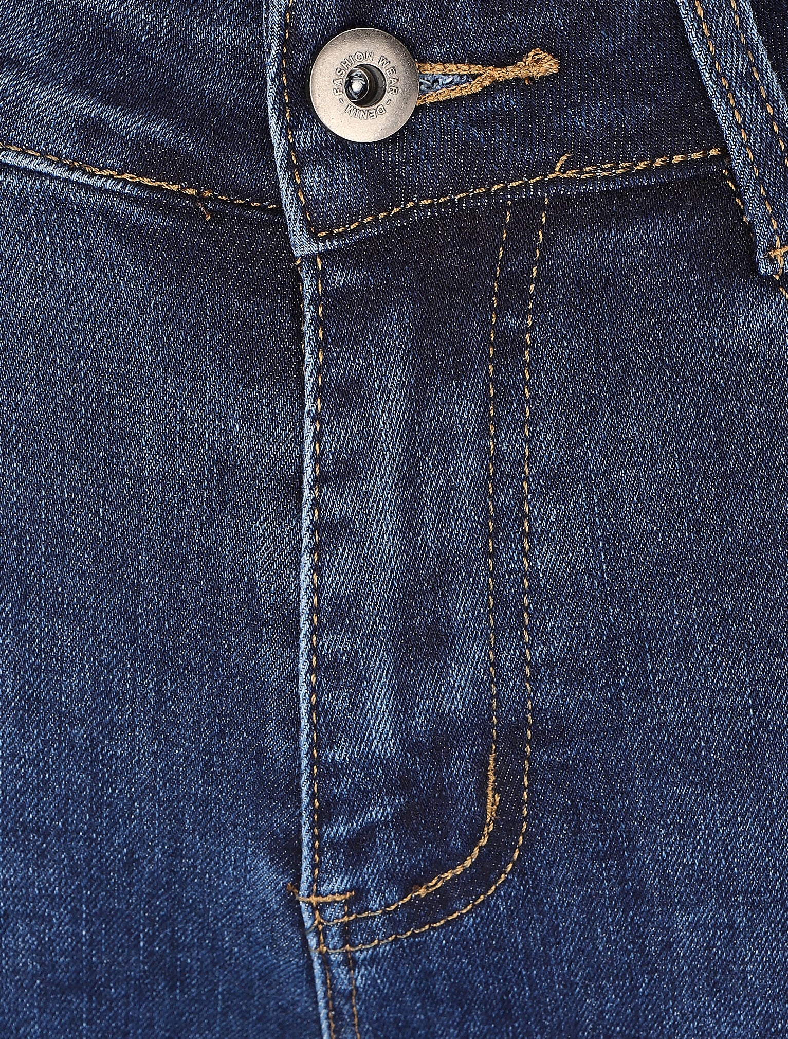 Jean skinny push-up déchiré - Bleu denim - 3