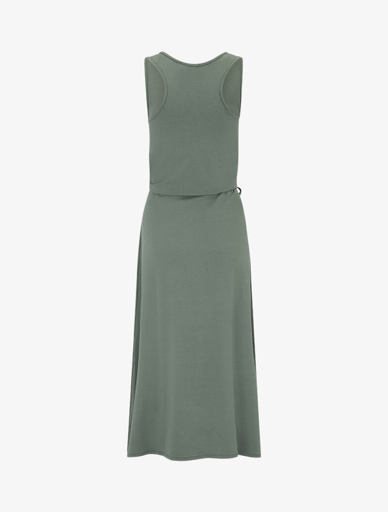 Robe à buste coupe boule - Kaki - 2