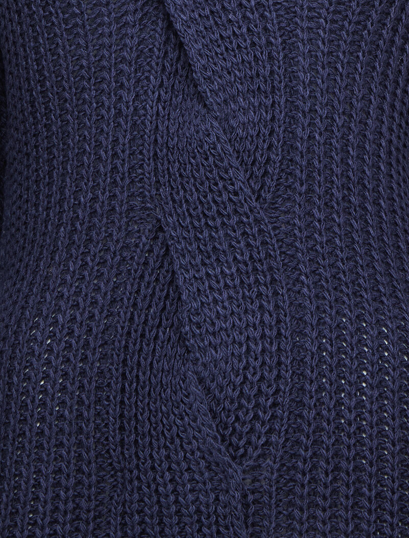 Pull en maille épaisse à détail tressé à l&