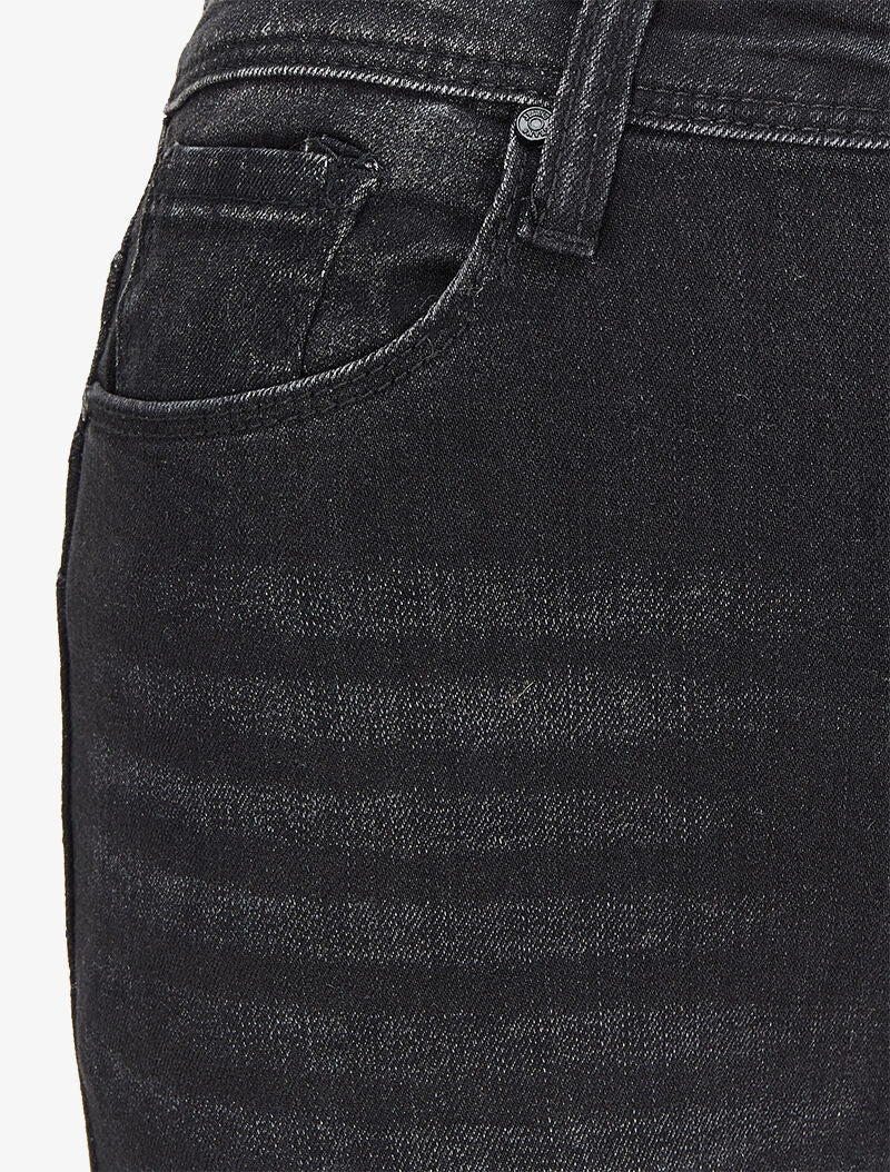 Jean skinny délavé - Noir - 3