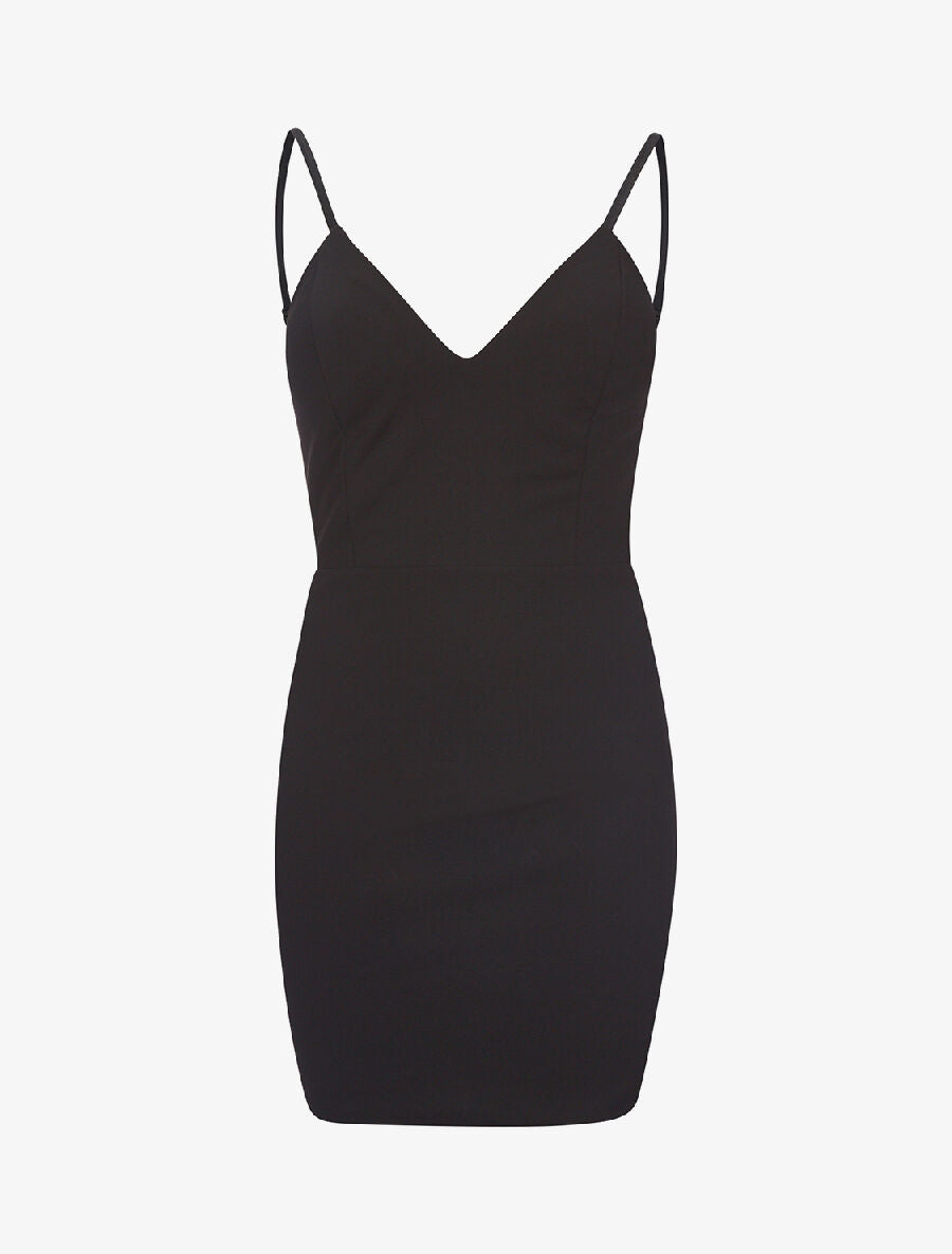 Robe dos nu - noir - 3