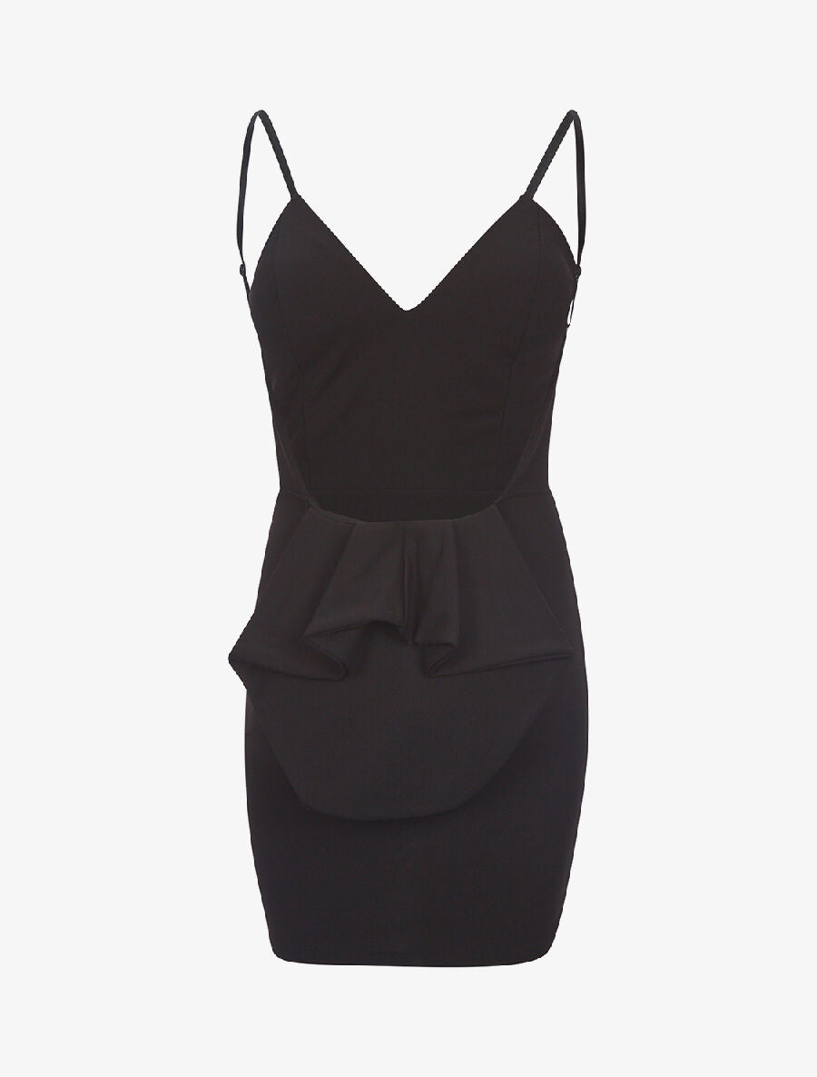 Robe dos nu - noir - 2