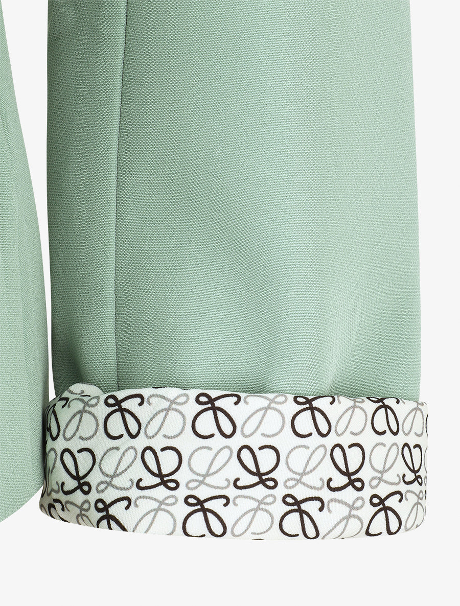 Blazer uni à 1 bouton - Vert clair - 3