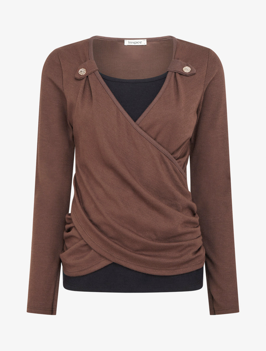Pull fin trompe-l&