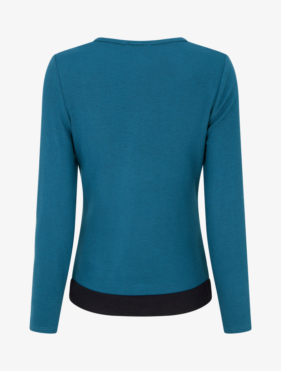 Pull fin trompe-l&