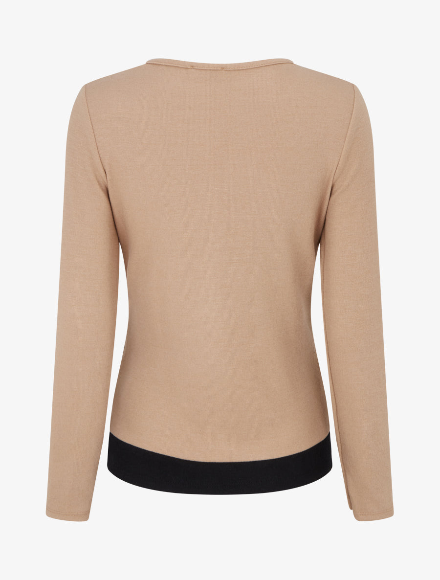 Pull fin trompe-l&