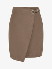 Wickelrock mit Öse - Braun