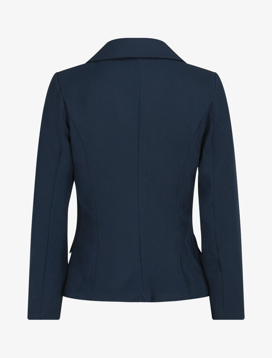 Veste cintrée à zip - Marine - 2