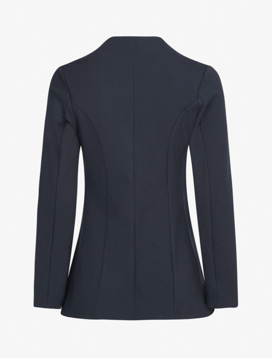 Veste à col biseauté - Marine - 2