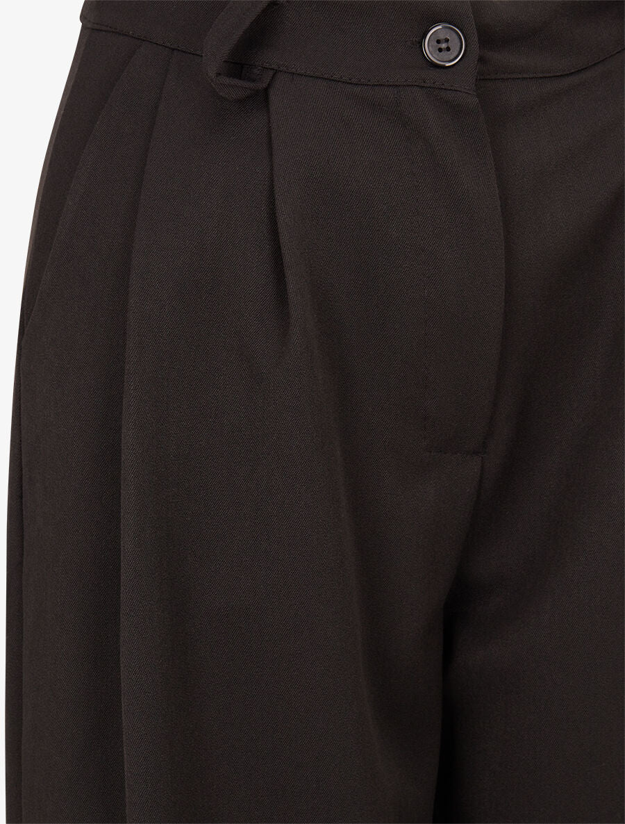 Pantalon de tailleur coupe droite - Noir - 3
