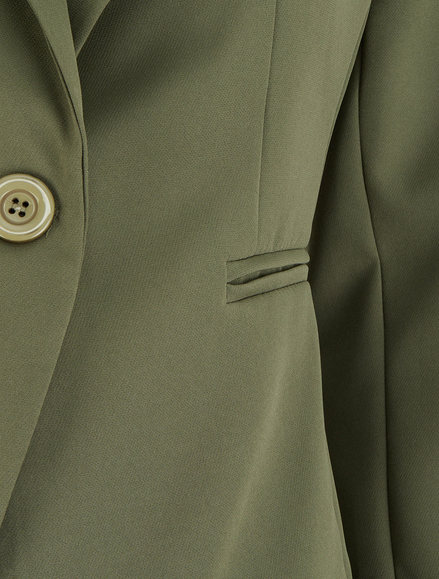 Blazer droit classique - Kaki - 3
