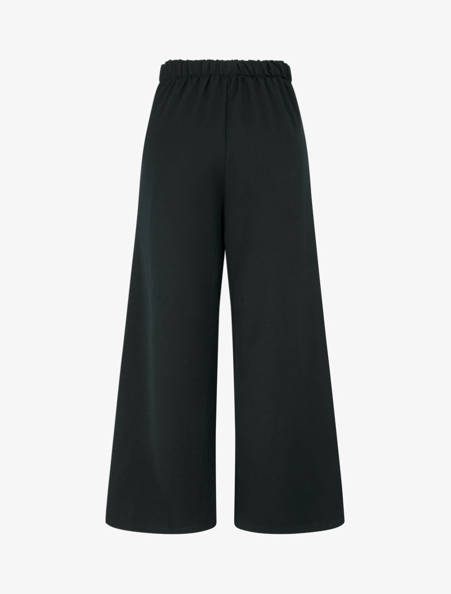 Pantalon à pont à boutons décoratifs - Noir - 2