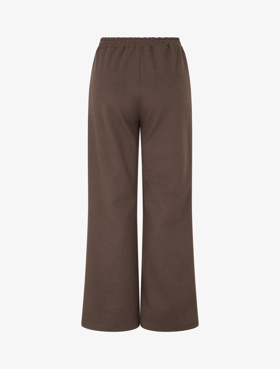 Pantalon style jogging - Marron - 2