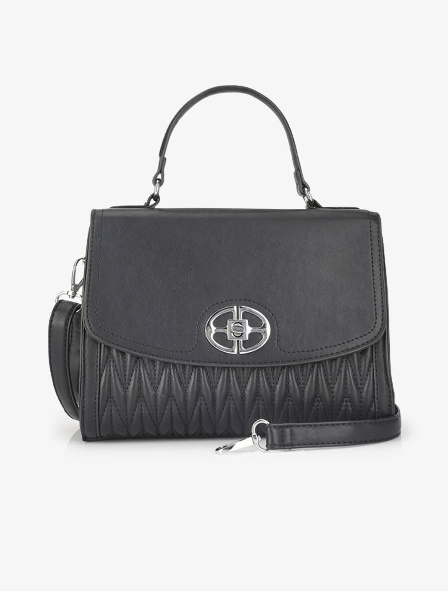 Sac à main Brenda - Noir - 6