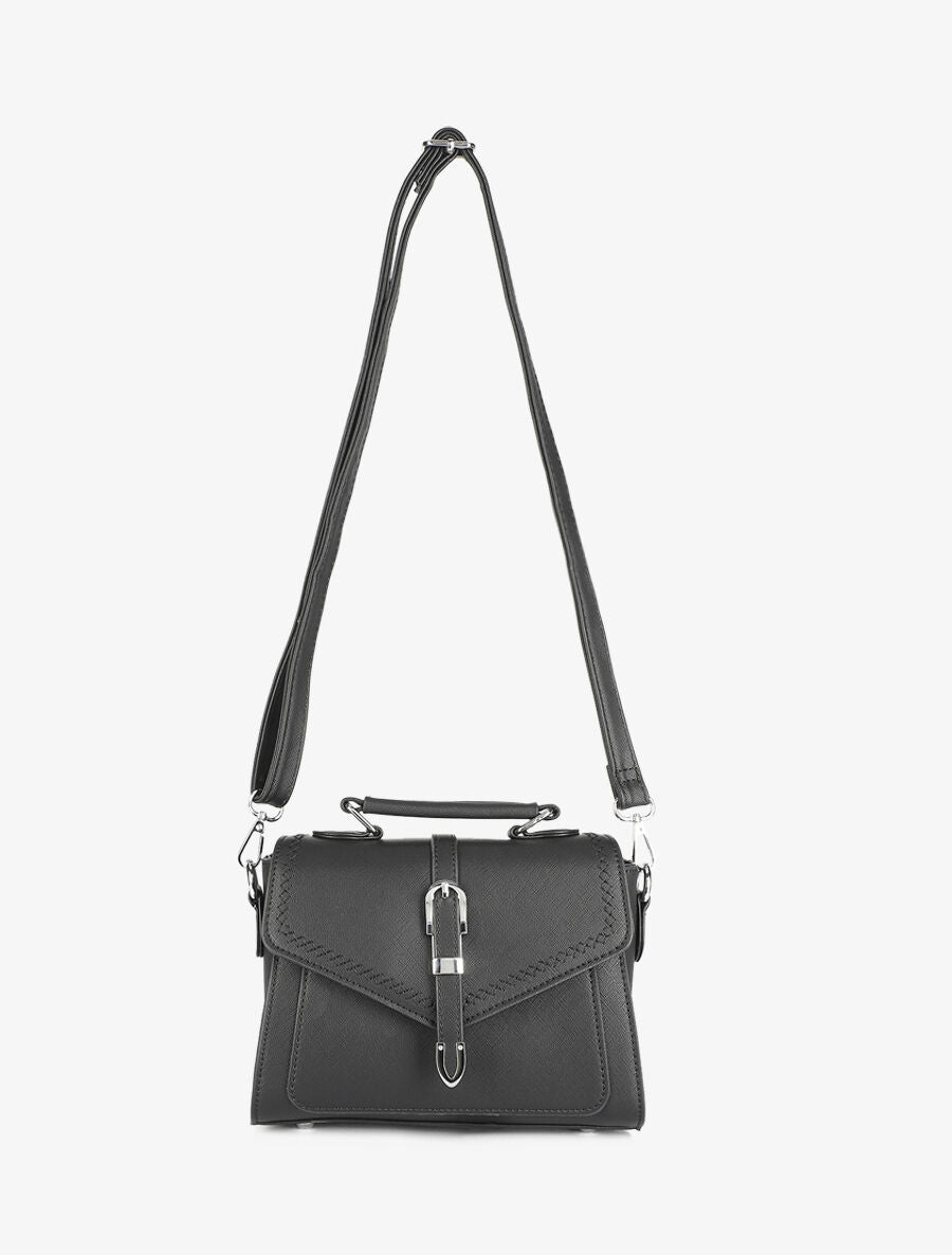 Sac besace Veronica - Noir - 3