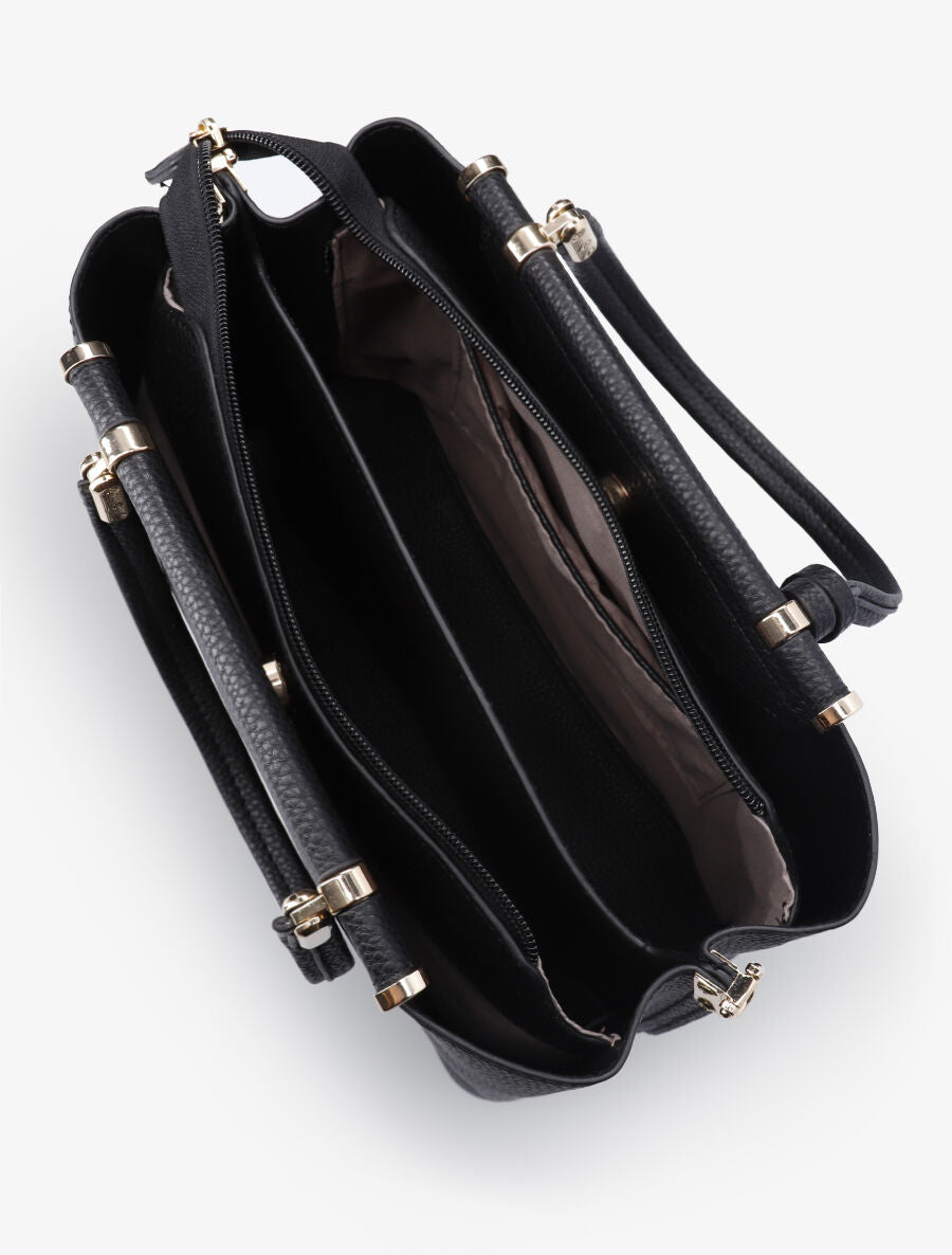 Sac à main Donatella - Noir - 4
