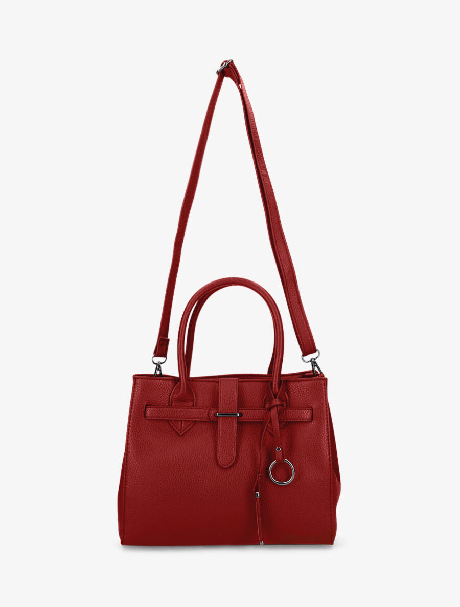 Sac à main Lazara - Rouge - 3