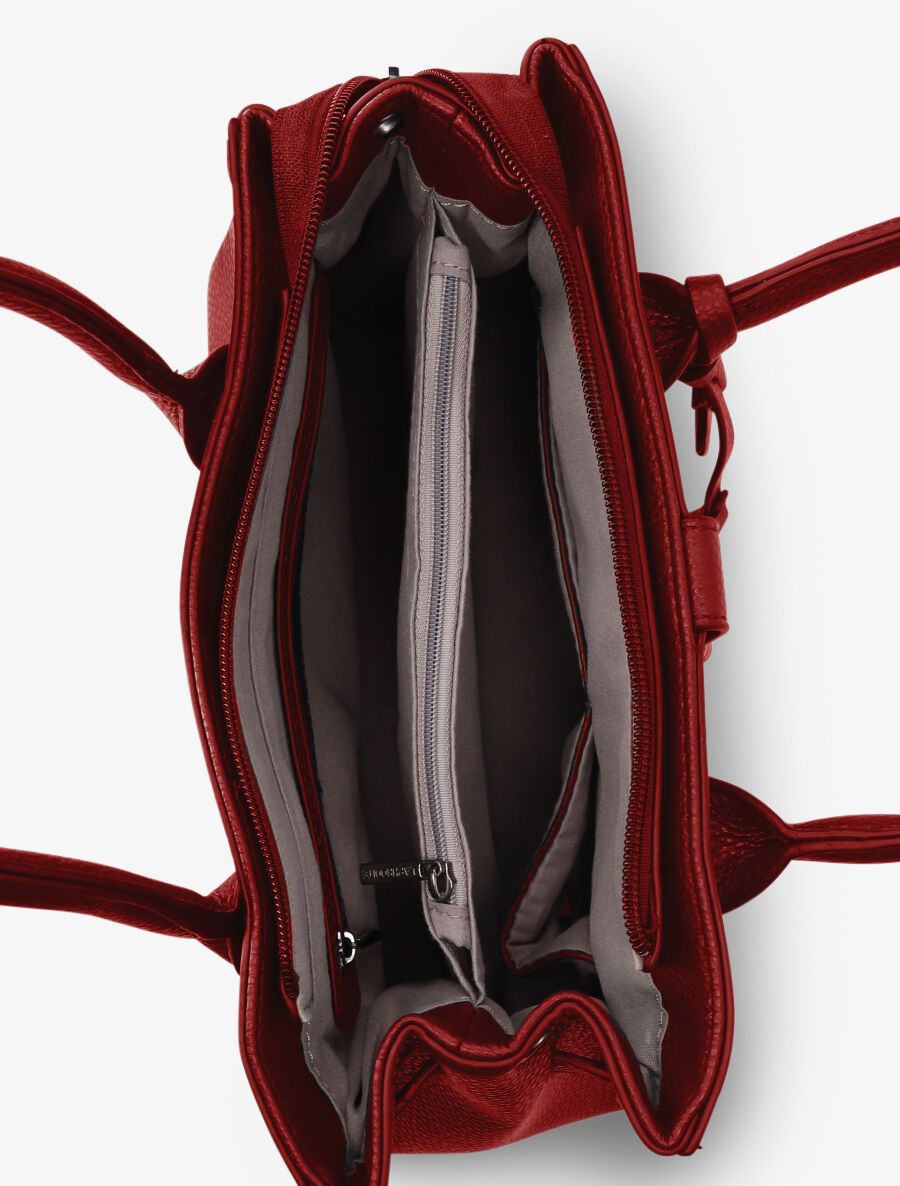 Sac à main Lazara - Rouge - 4