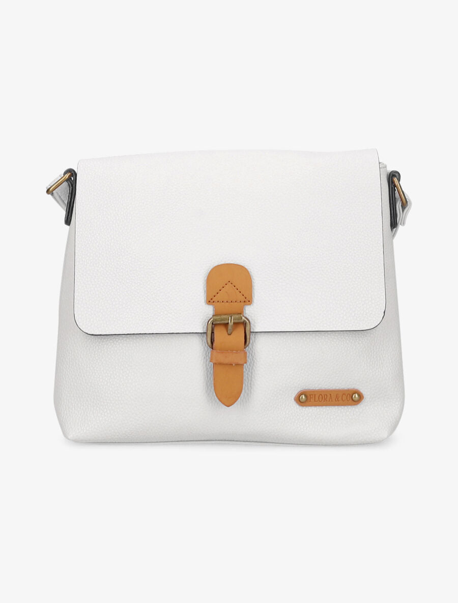 Sac bandoulière Ilyanna - Blanc - 5
