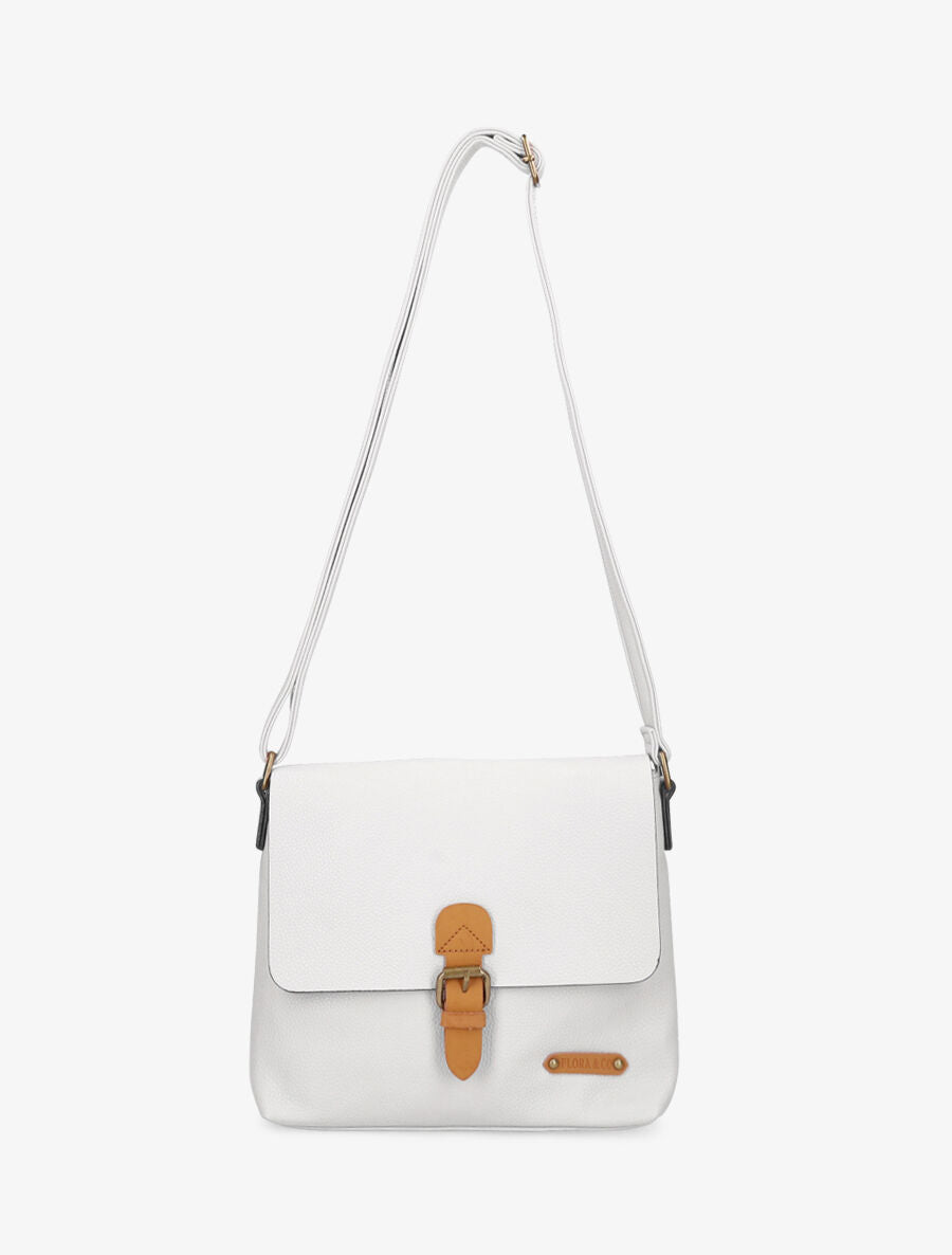 Sac bandoulière Ilyanna - Blanc - 3
