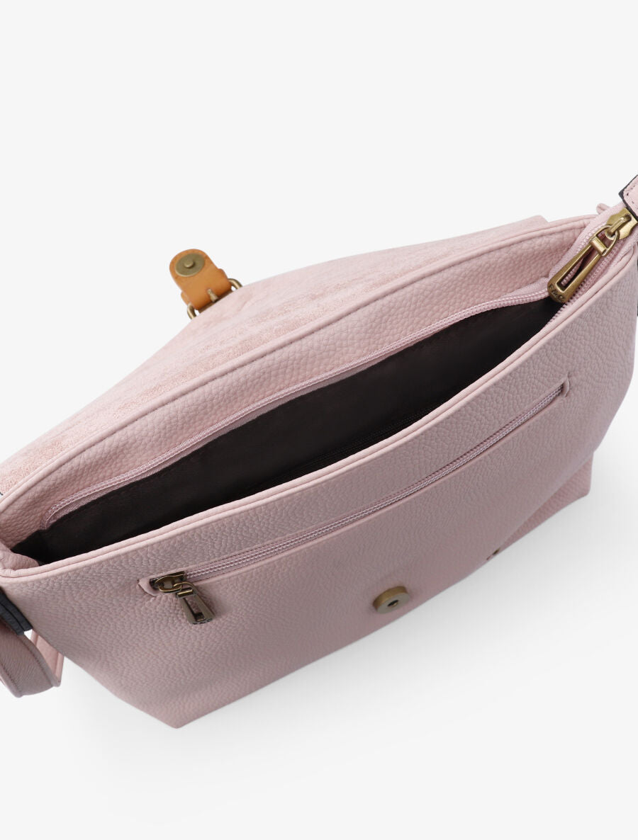 Sac bandoulière Ilyanna - Rose - 4