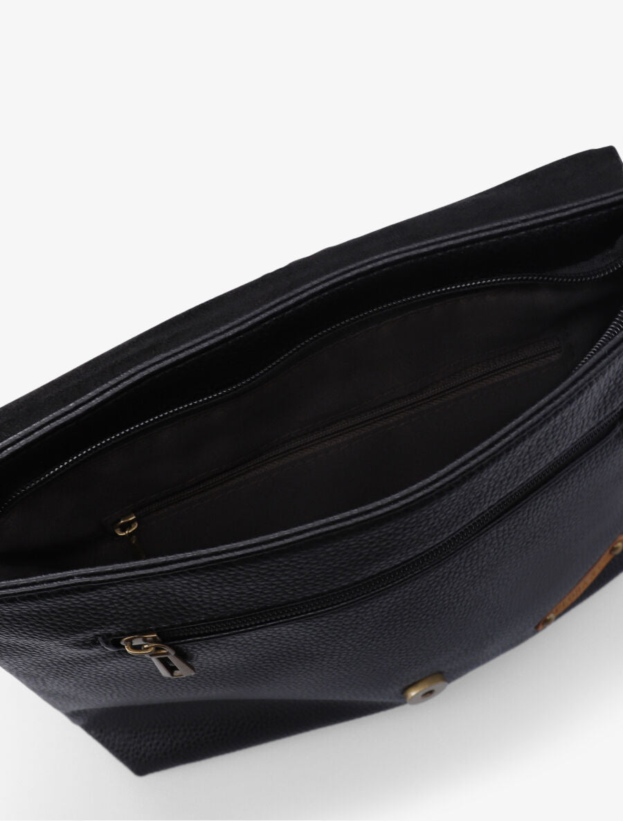 Sac bandoulière Ilyanna - Noir - 4