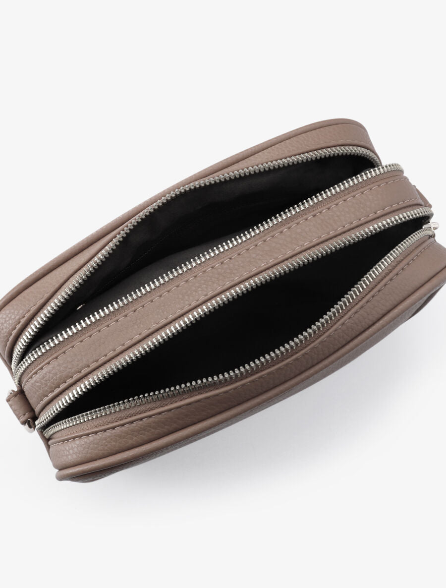 Sac besace Cassandra - Taupe - 4