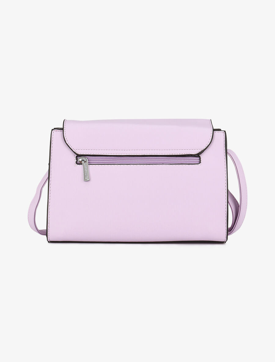 Sac besace Thibaula - Lilas - 2