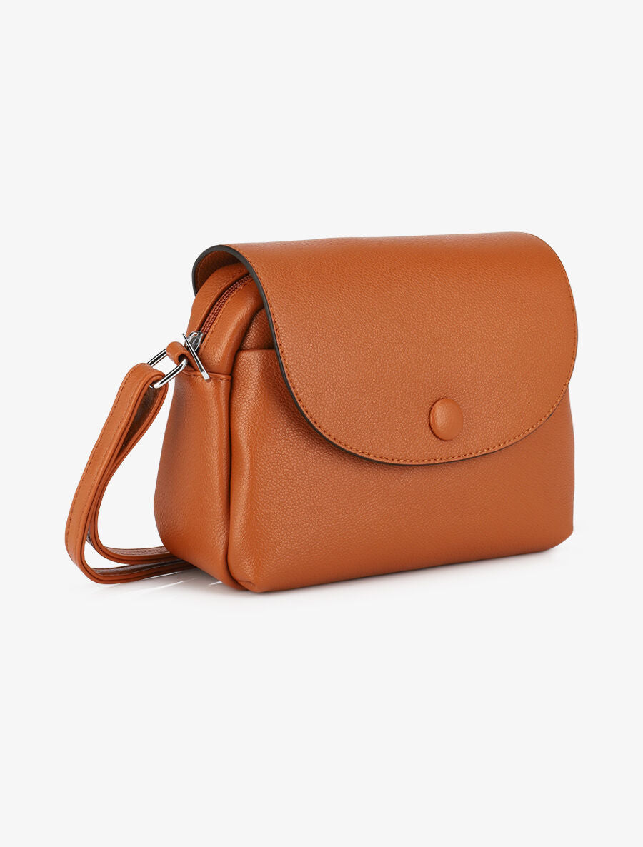 Sac besace Laura - Camel - 3