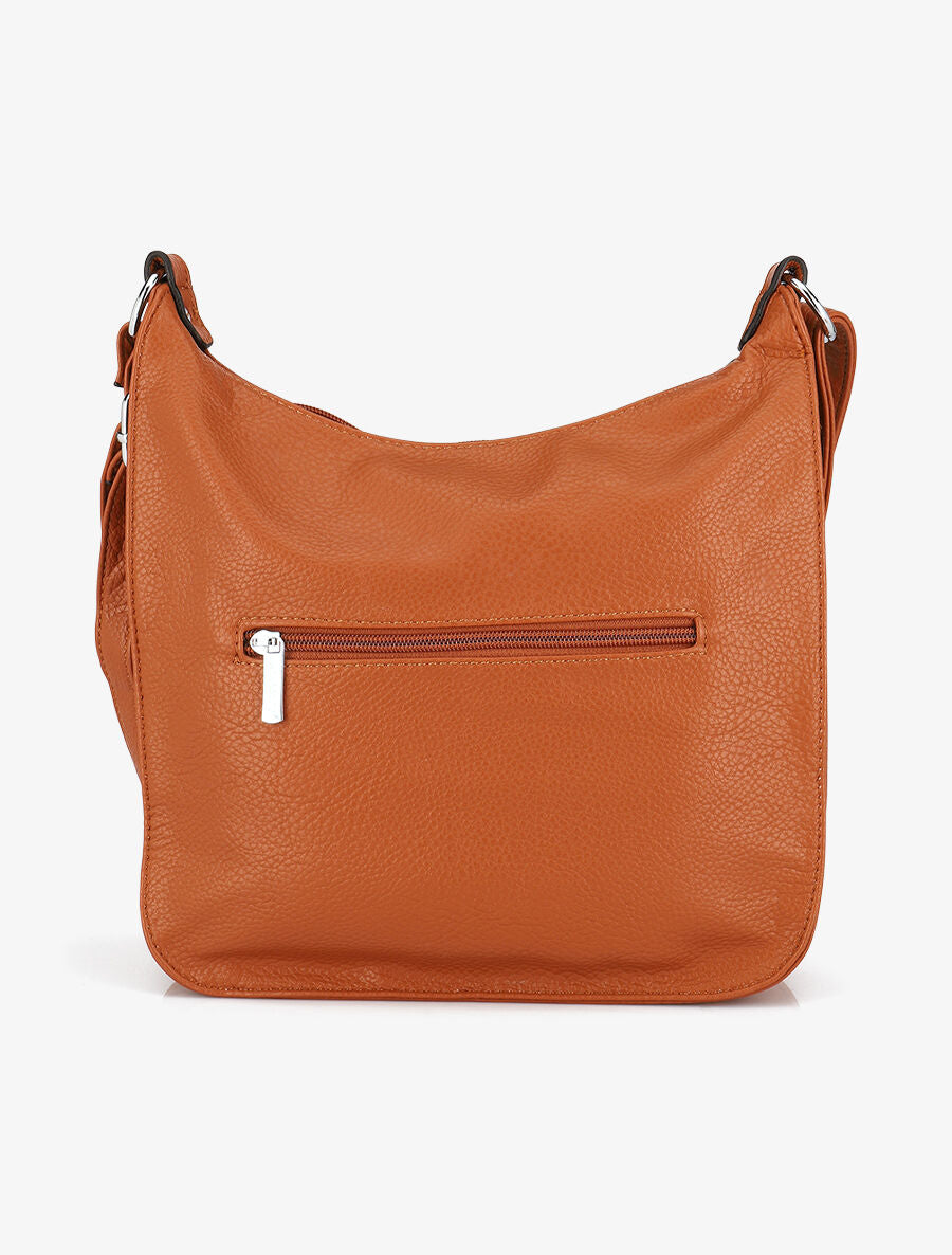 Sac bandoulière Danielle - Camel - 2