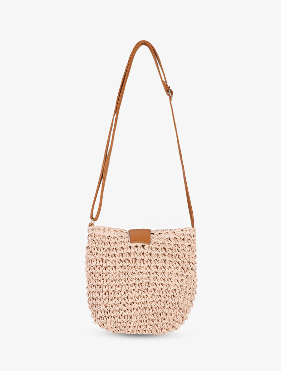 Sac bandoulière Delia - Rose - 2