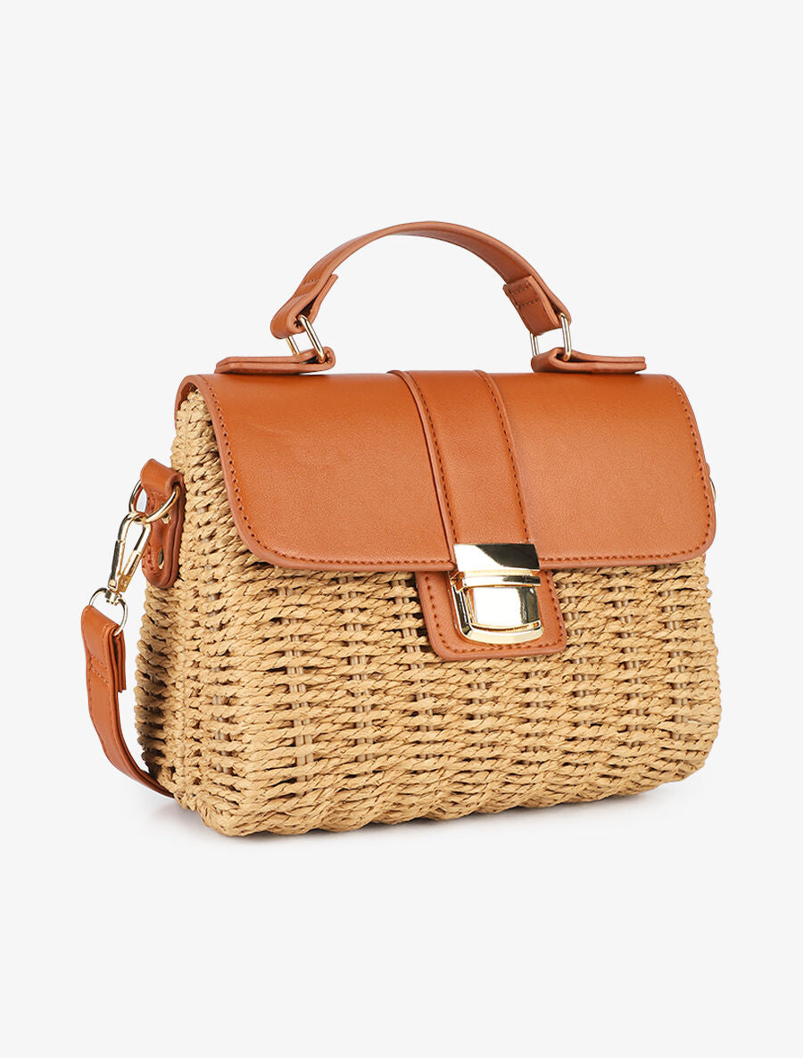 Sac à main Elisa - Camel/sable - 3